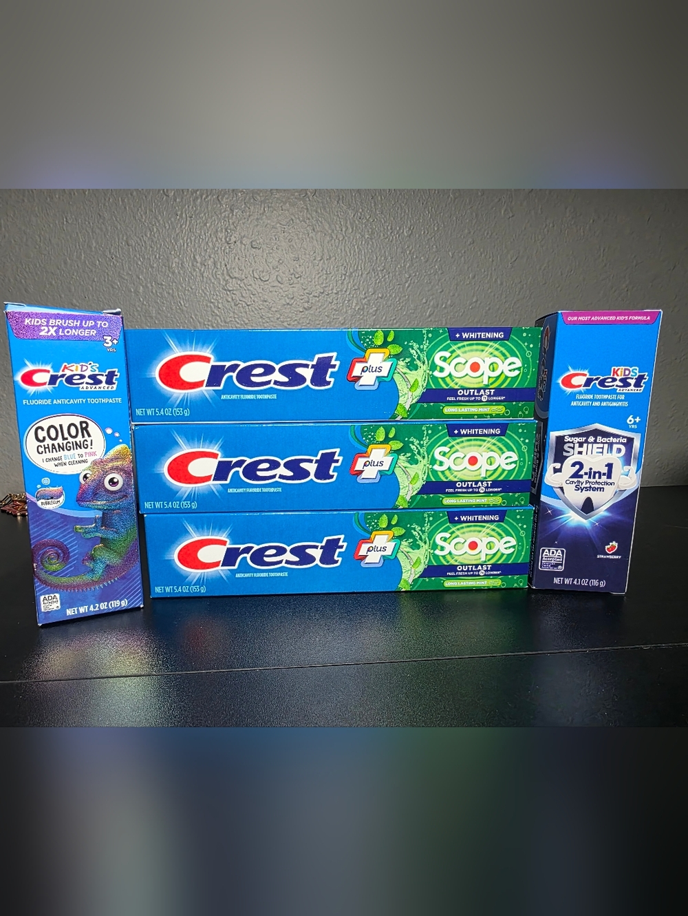Crest Toothpaste Bundle